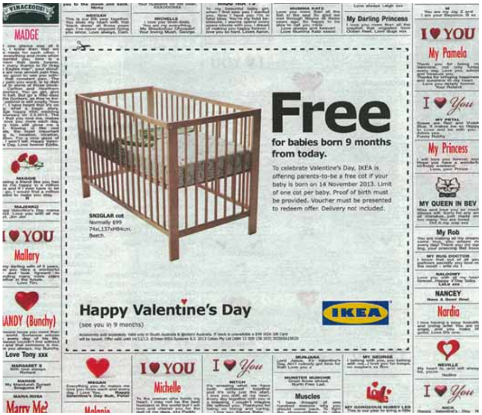 IKEA Valentine