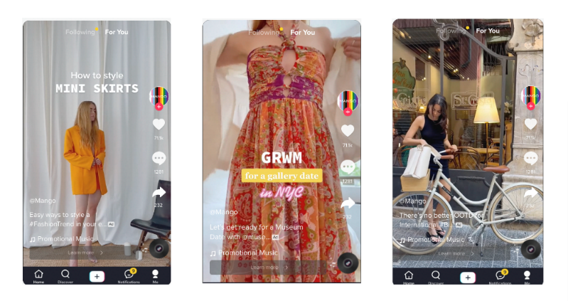 Mango spark ad examples