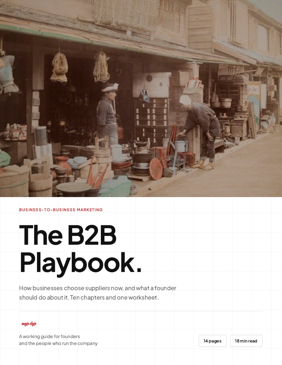 The B2B Playbook