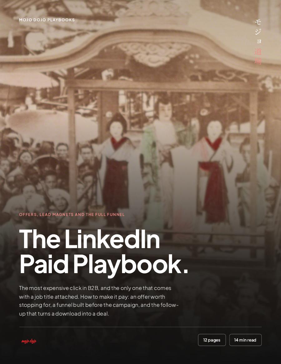 The LinkedIn Paid Playbook