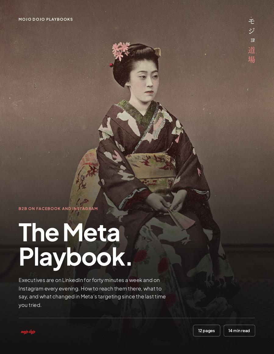 The Meta Playbook