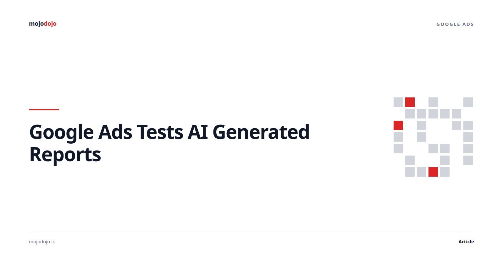 Google Ads Tests AI Generated Reports 
