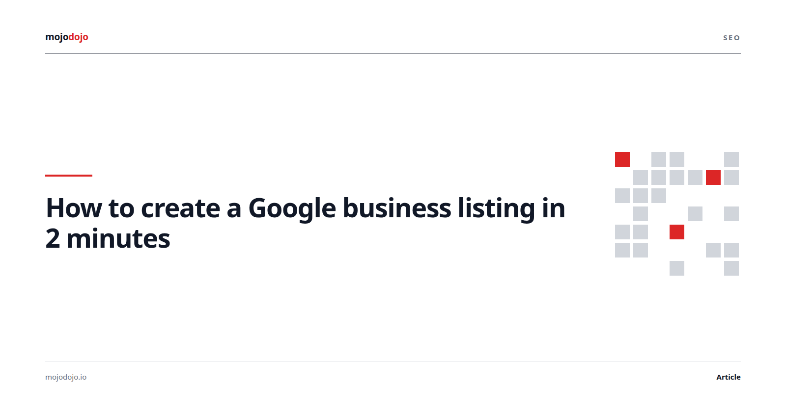 How to create a Google business listing in 2 minutes