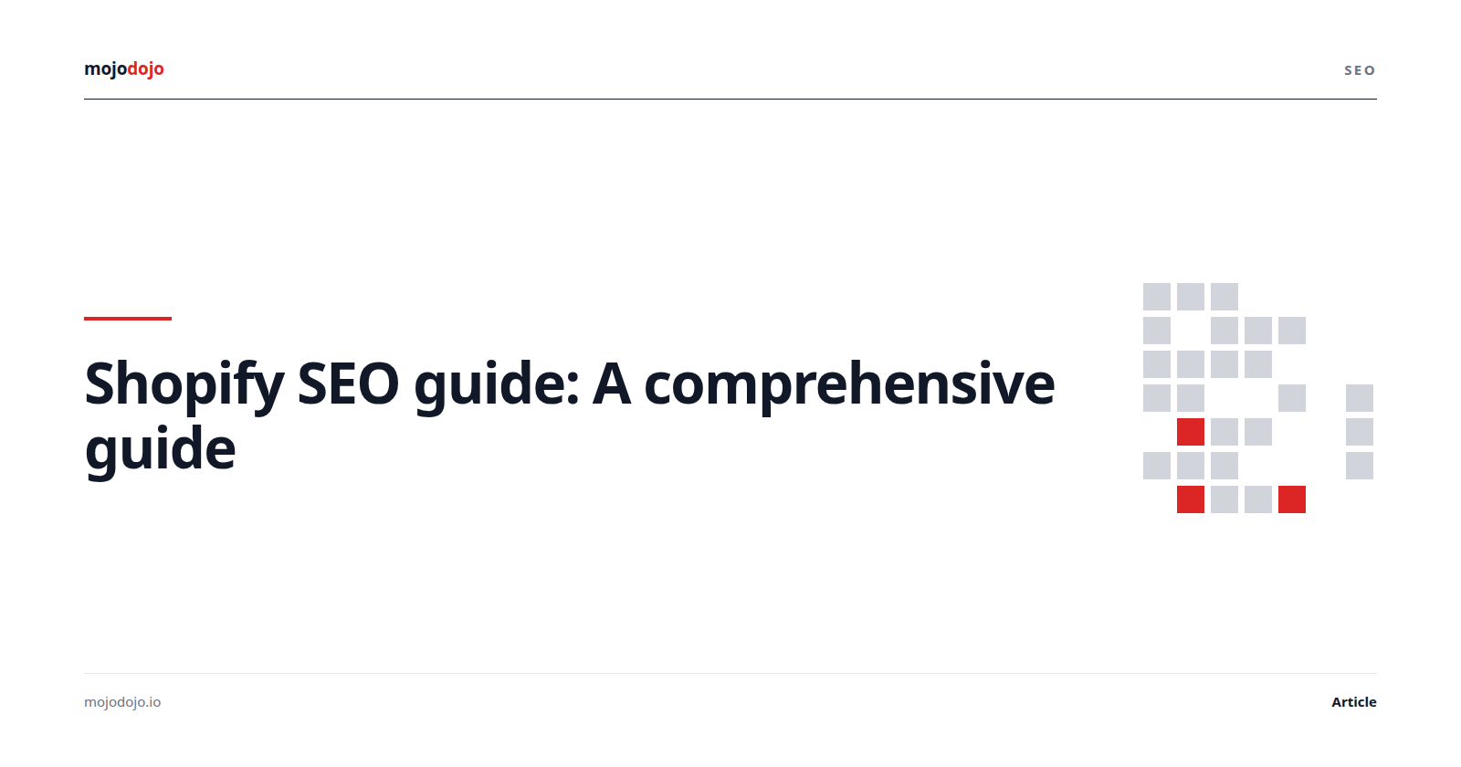 Shopify SEO guide: A comprehensive guide