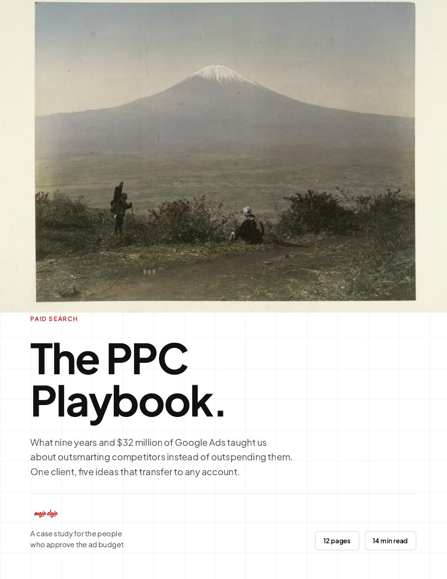 The PPC Playbook