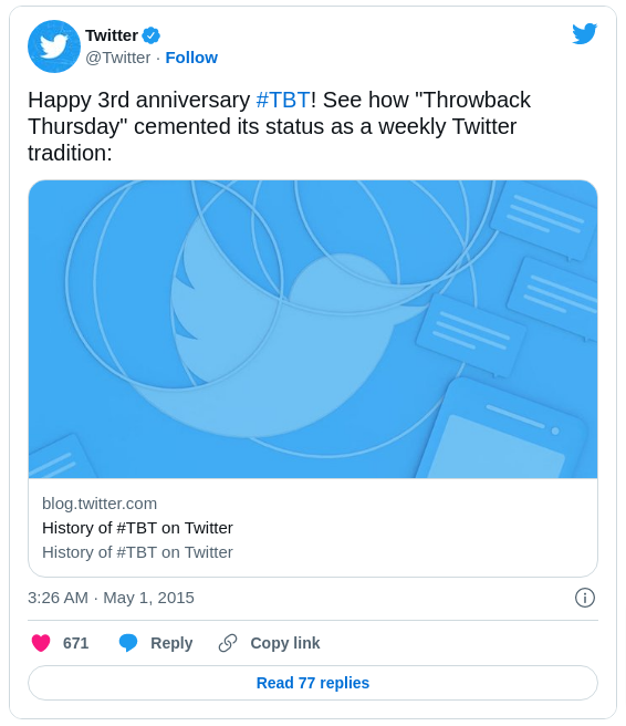 summary card with large image